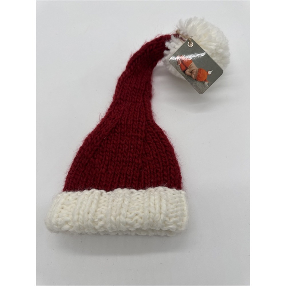 The Blueberry Hill Adorable Hat, Photoshoot Hat, Santa Newborn 0-3‎ Mths New